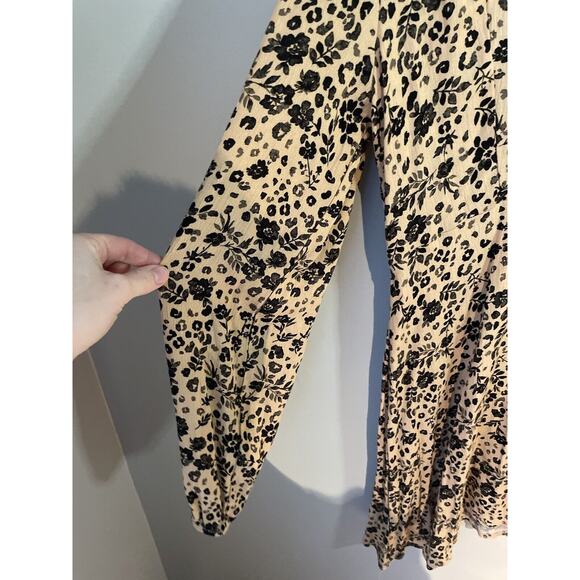 NWT NEW Pacsun Long Sleeve Womens Dress Size Small Floral mini sundress - Picture 9 of 10